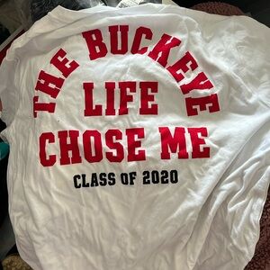 Pink Victoria Secret Ohio State NWT L